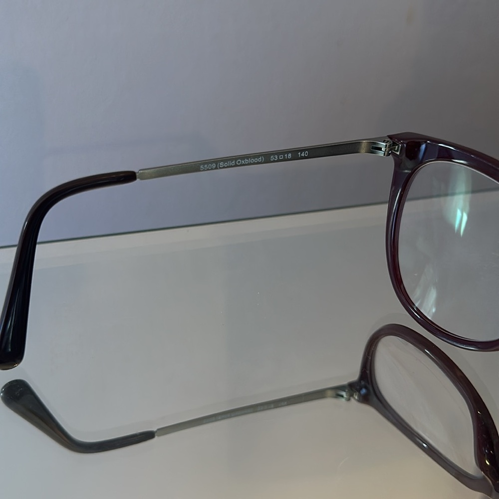 👓 Coach 5509 prescription replacement frames of blood red - Picture 10 of 15